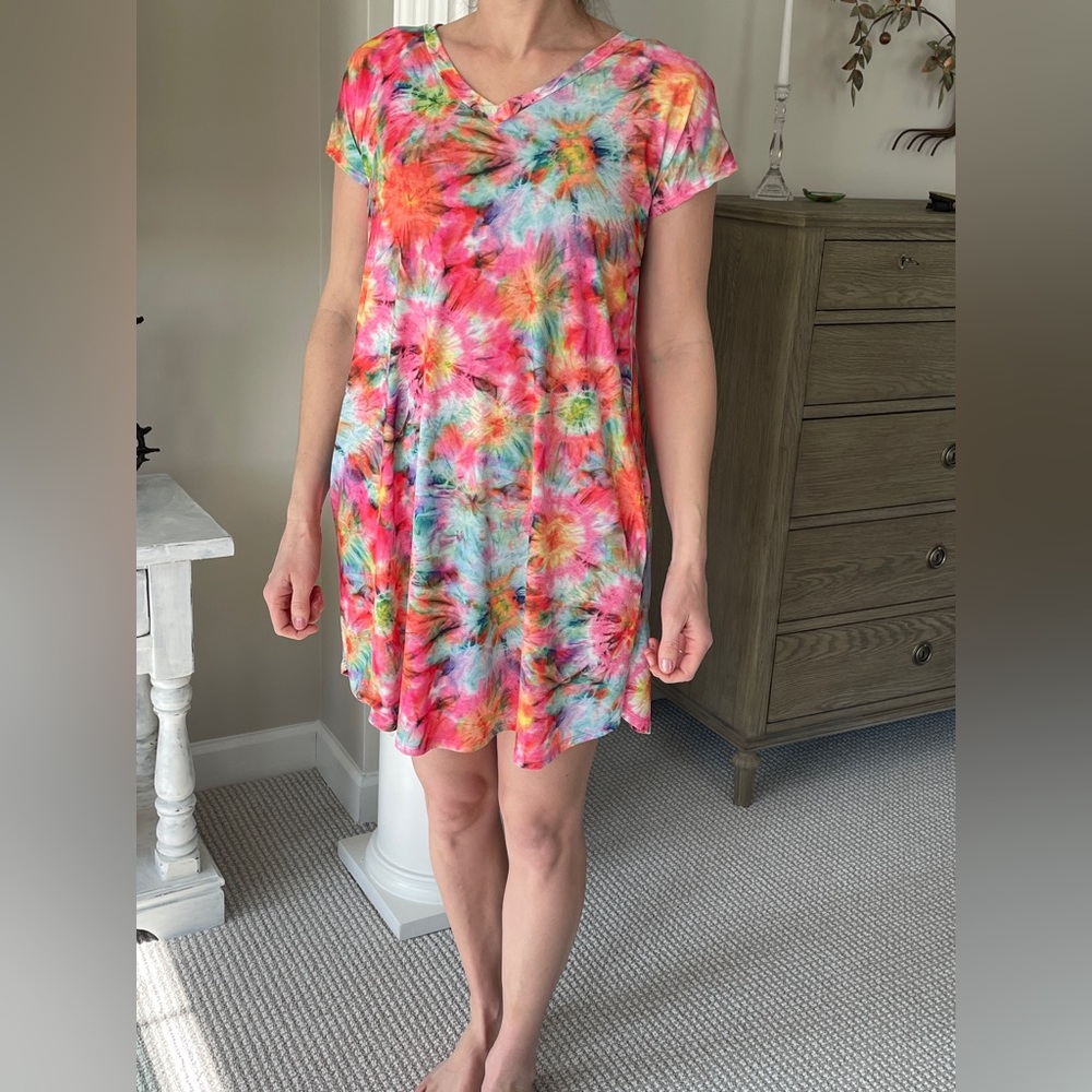HEIMISH USA Multicolor Tie-Dye Top